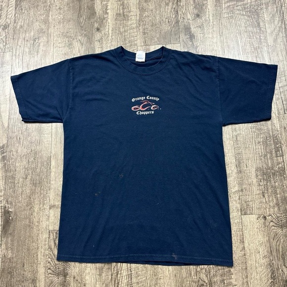 Vintage Y2K Orange County Choppers Biker T Shirt - Picture 2 of 5